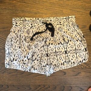 Joie silk printed shorts